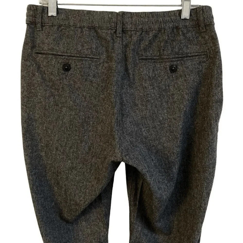 TAYLOR STITCH The Carmel Pant In Charcoal Gray Birds Eye Wool‎ Men’s Size 28